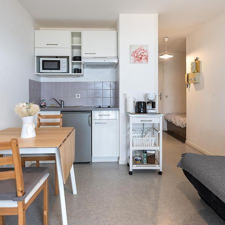 Joli Studio Avec Vue Panoramique Sur La Mer Houlgate Eksteriør bilde